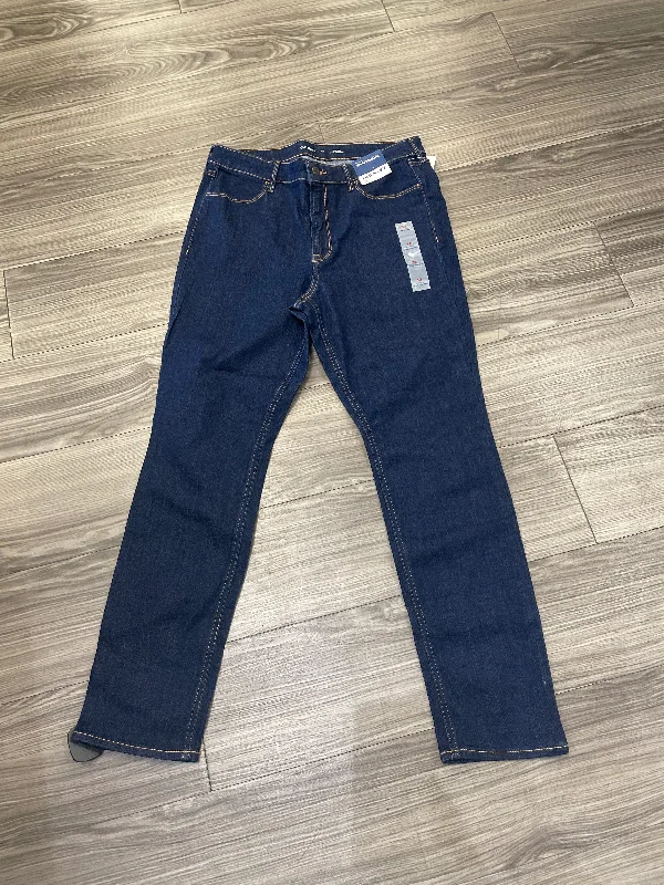 Oversized Relaxed-Fit Men's JeansJeans Straight By Old Navy In Blue, Size: 12