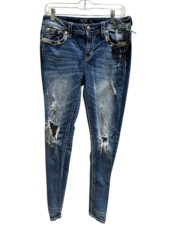 Men's Ripped JeansJeans Skinny By Miss Me In Blue, Size: 8