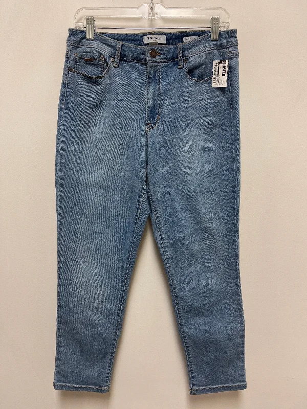 Jeans for Men with a Big BellyJeans Skinny By Nine West In Blue Denim, Size: 10