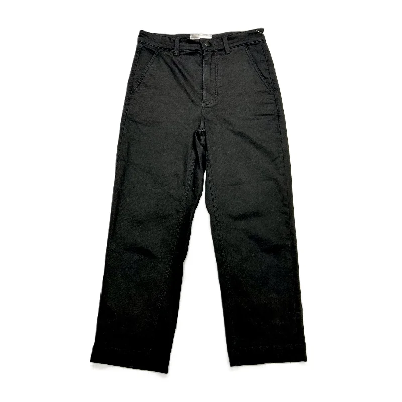 Winter Men's JeansJeans Wide Leg By Everlane In Black Denim, Size: 2