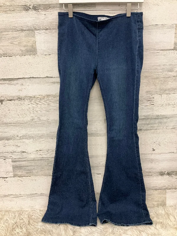 Affordable Designer Men's JeansJeans Flared By Free People In Blue, Size: 4