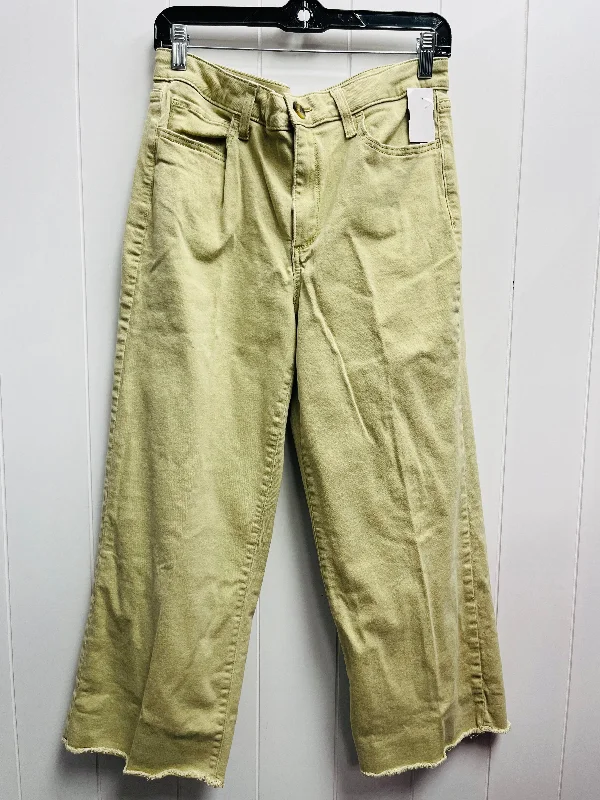 Oversized Men's JeansJeans Cropped By Sonoma In Green Denim, Size: 14