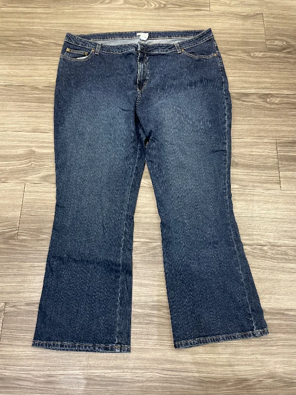 Men's Jeans for a Casual LookJeans Boot Cut By St Johns Bay In Blue, Size: 24