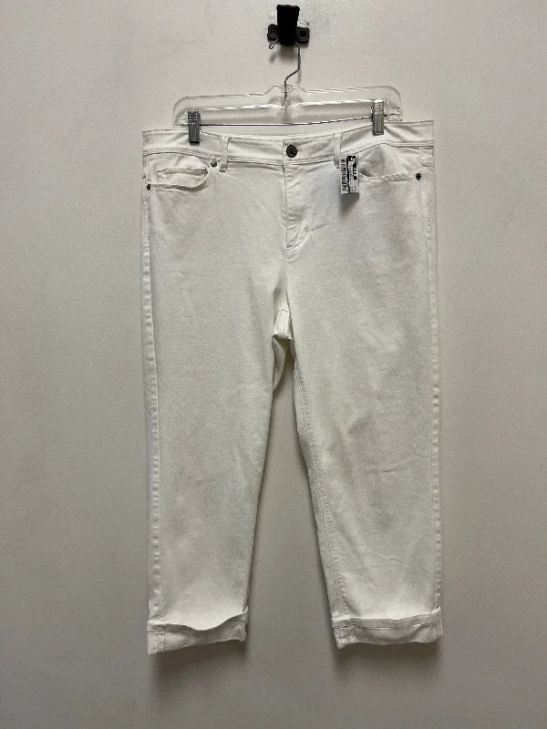 Casual Men's JeansJeans Skinny By J. Jill In White, Size: 14