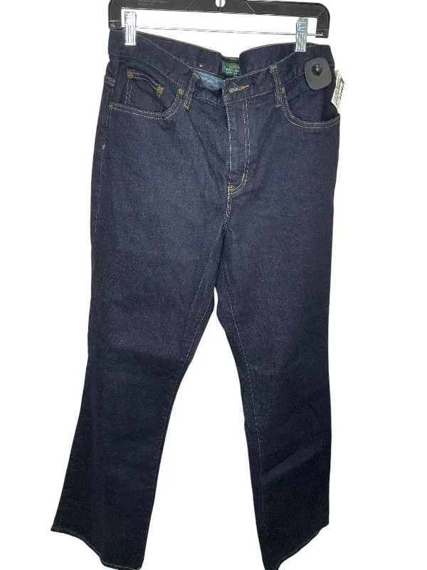 New Arrival Men's JeansJeans Boot Cut By Lauren Jeans Co In Blue Denim, Size: 14