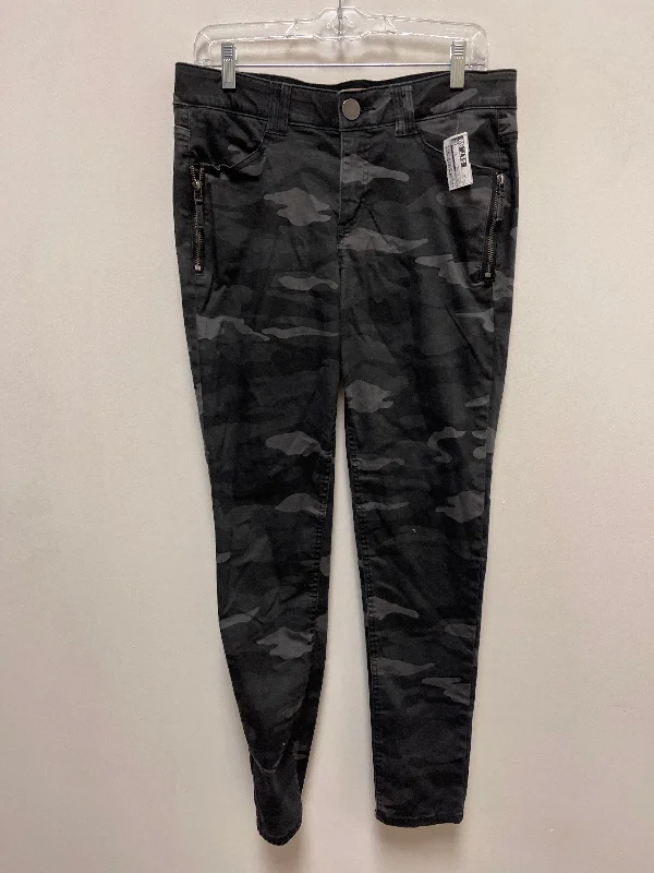 Men's Jeans with a Distressed LookJeans Skinny By Democracy In Camouflage Print, Size: 10