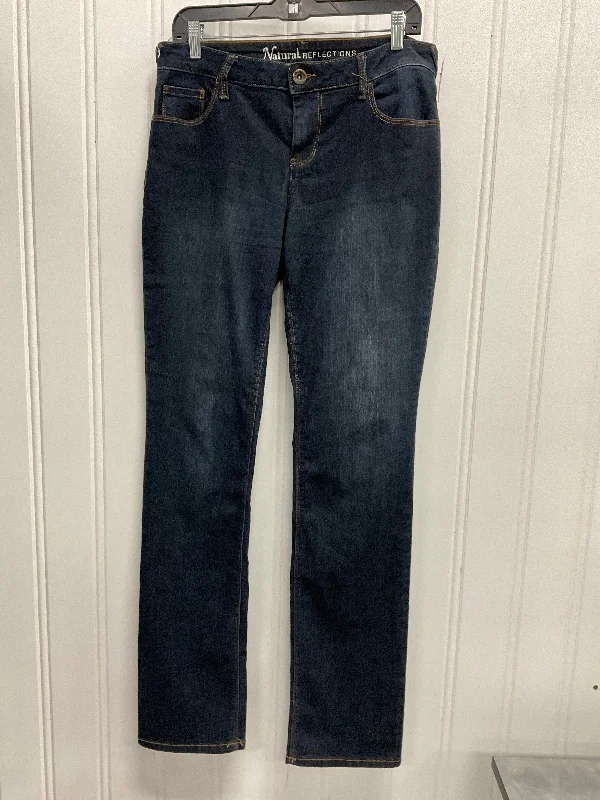 Men's Jeans in Unique PatternsJeans Straight By Natural Reflections In Blue Denim, Size: 10l