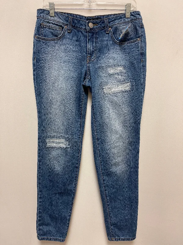 High-Waisted Men's JeansJeans Straight By Jessica Simpson In Blue Denim, Size: 8