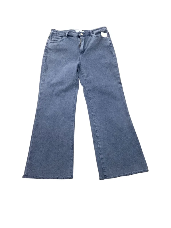 Durable Workwear Men's JeansJeans Wide Leg By Zenana Outfitters In Blue Denim, Size: M