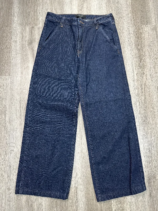 Oversized Men's JeansJeans Wide Leg By Banana Republic In Blue Denim, Size: 10