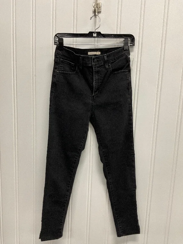 Affordable Designer Men's JeansJeans Skinny By Levis In Black, Size: 28