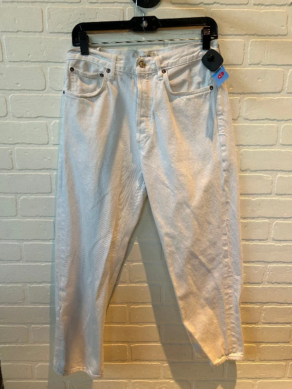 Men's Jeans in Unique PatternsJeans Straight By Agolde In White Denim, Size: 6