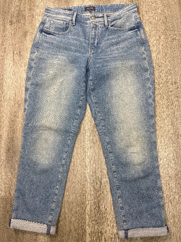 Elegant Men's JeansJeans Cropped By Not Your Daughters Jeans In Blue Denim, Size: 6