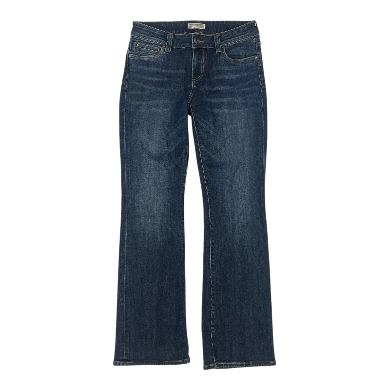 Jeans for Men with a Big BellyJeans Boot Cut By Kut In Blue Denim, Size:6