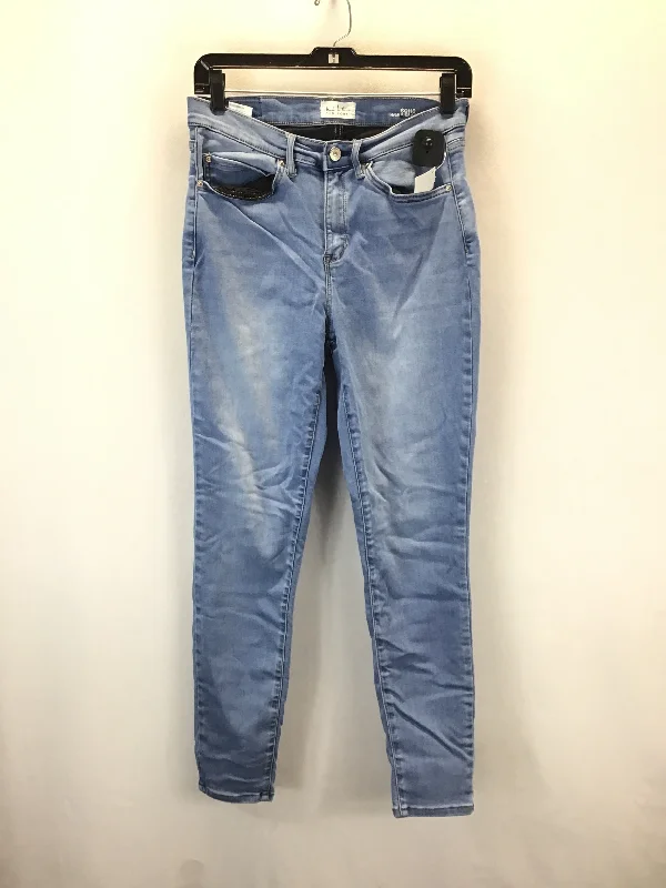 Mid-Waisted Men's JeansJeans Skinny By Nicole Miller In Blue Denim, Size: 8