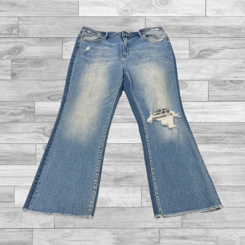 Men's Jeans Made from Recycled MaterialsJeans Straight By Clothes Mentor In Blue Denim, Size: 14