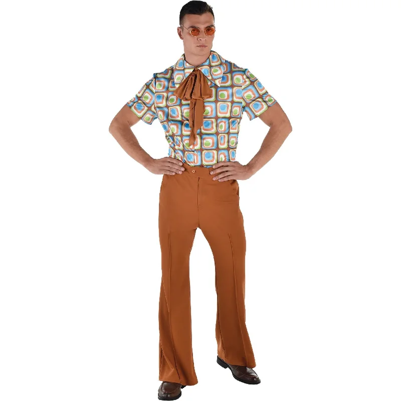 Men's Oxford Shirts for a Preppy Style60's Collared Shirt & Pants Set - Men's L/XL