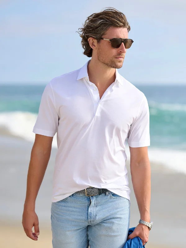 Men's Short-Sleeve Shirts for Warm WeatherLuca Cotton Polo Shirt