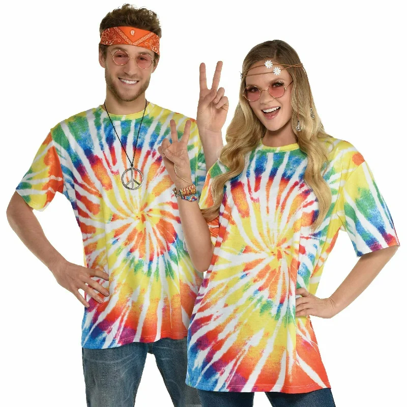 Men's Pattern Mixing Shirts for Creative Style60's Tie Dye Shirt