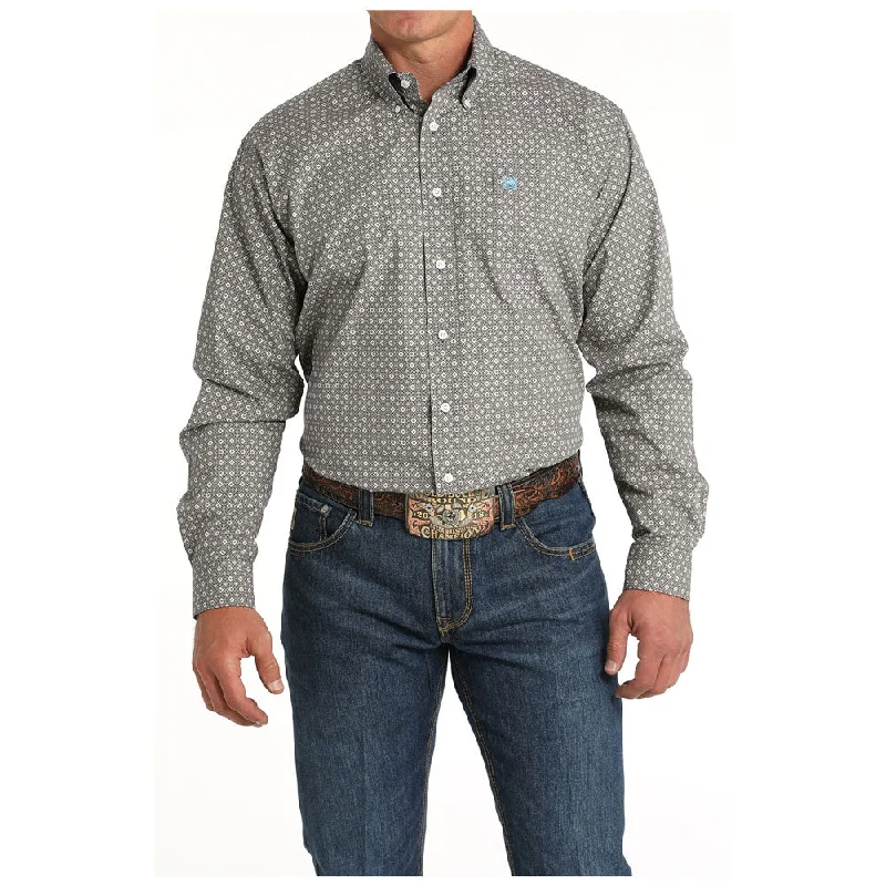 Men's Performance Shirts for Active LifestylesMTW1105790 Cinch Men's Long Sleeve Button Down Western Shirt