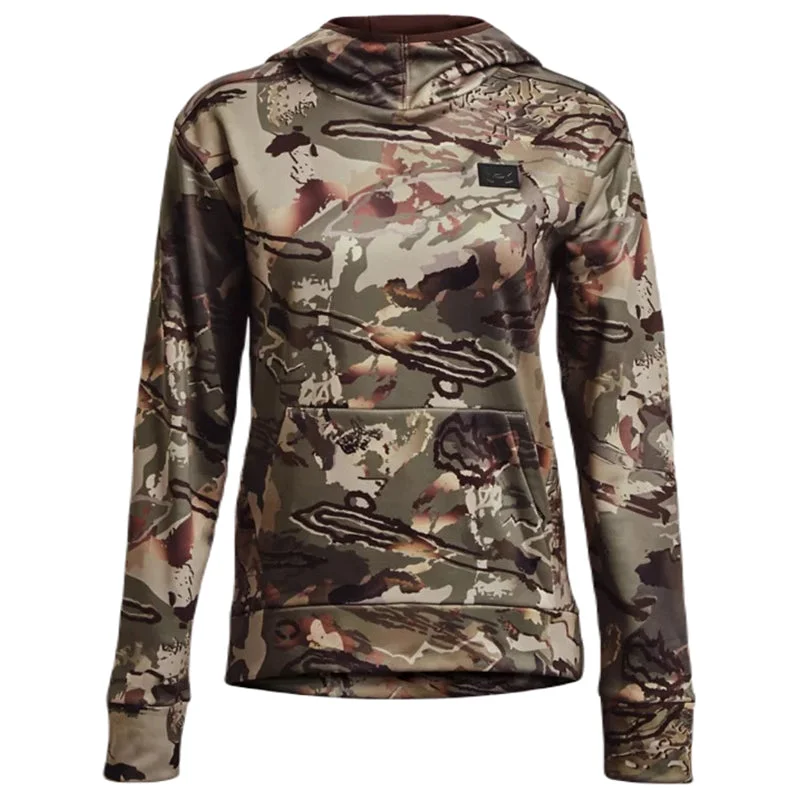 Under Armour Women's UA Forest All Season Camo Storm Camo Kangzip Hoodie