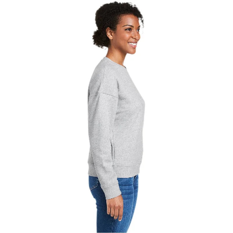 Vineyard Vines Women's Grey Heather Garment-Dyed Crew