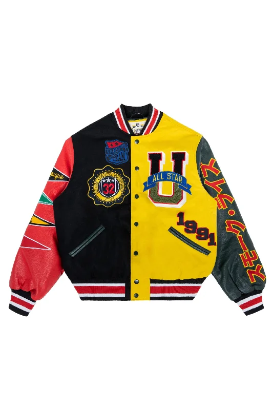 All Star Varsity Jacket - Black