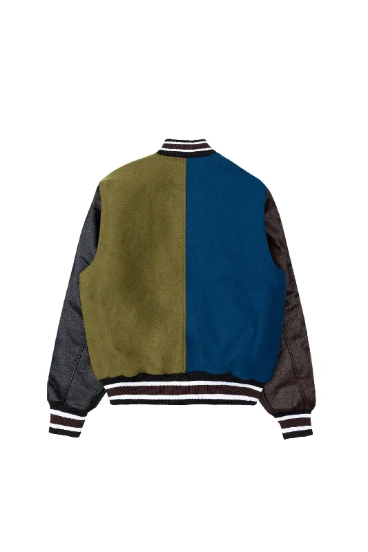 All Star Varsity Jacket - Matcha Olive