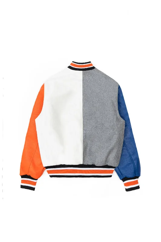 All Star Varsity Jacket - Royal White