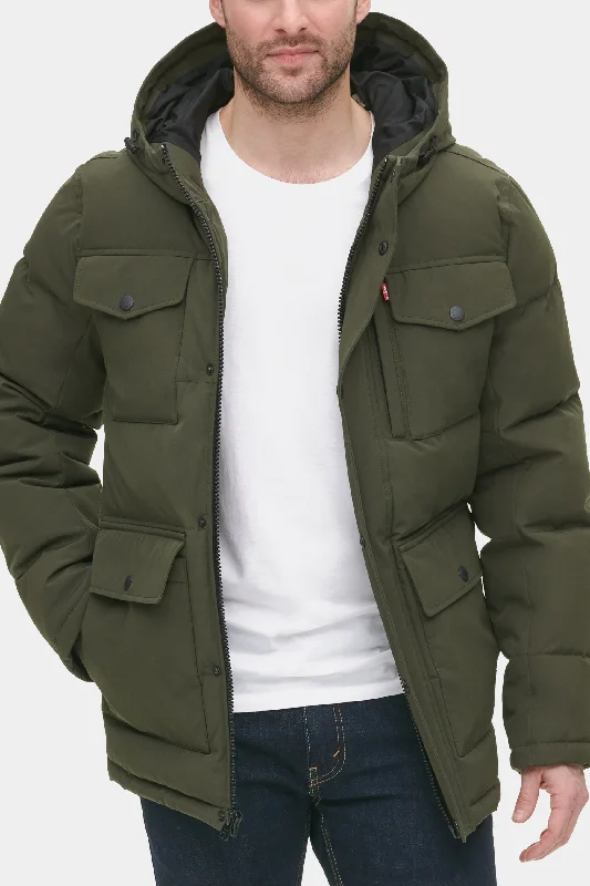 Arctic Cloth Four Pocket Parka