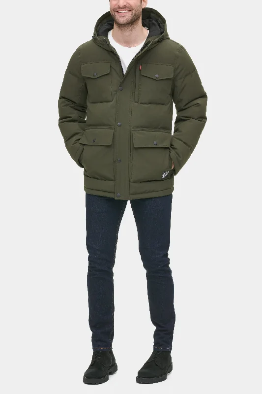 Arctic Cloth Four Pocket Parka