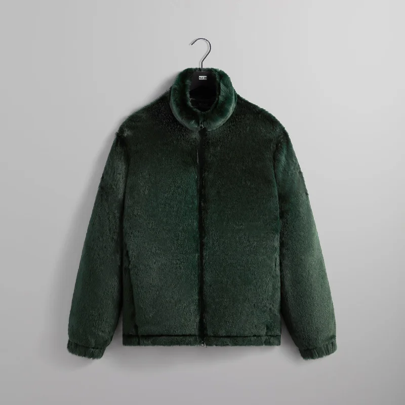 Kith Lloyd Faux Fur Track Jacket - Stadium