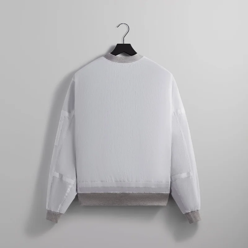 Kith Nylon Silas Bomber Jacket - White