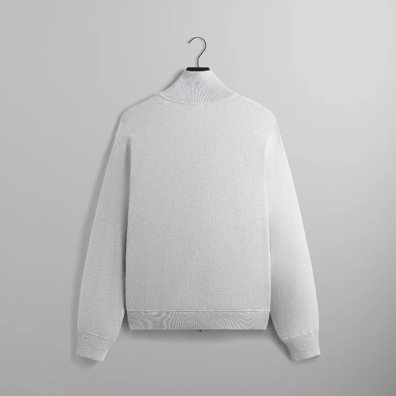 Kith Fleece Wyona Full Zip - Light Heather Grey