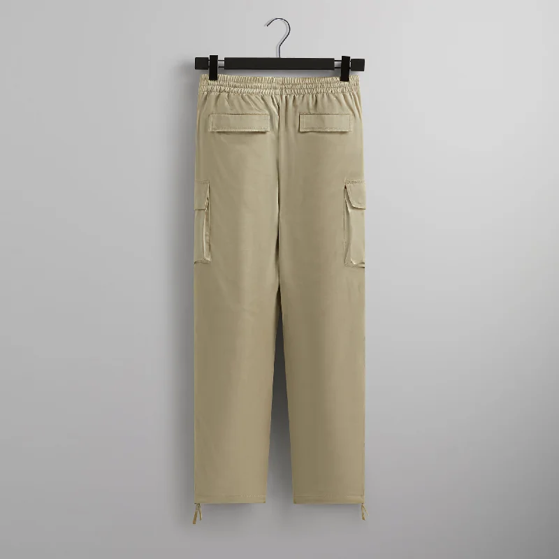 &Kin Washed Satin Kelvin Parachute Pant - Oxide