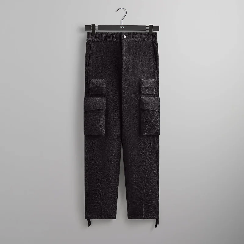 Kith Chenille Chauncey Cargo Pant - Black