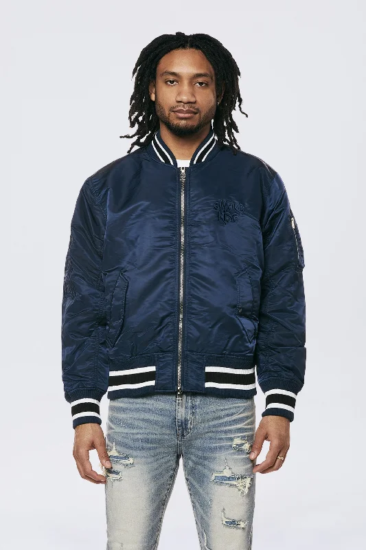 Men's MA1 Bomber Jacket Navy - Online Exclusive