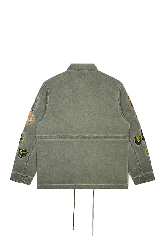 Pigment Dyed Twill M-65 Jacket - Vintage Army