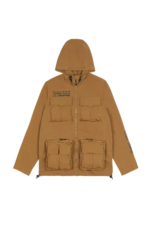 Windbreaker Utility Jacket - Timber