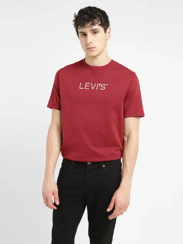 Men's Shirts with Button-Down PocketsMen's Brand Logo Crew Neck T-shirt