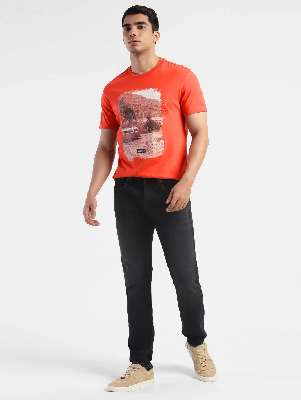 Men's Shirts with Antimicrobial TreatmentMen's Graphic Print Slim Fit T-shirt