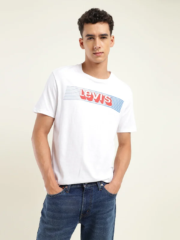 Men's Flowy Shirts for a Relaxed LookMen's Solid Crew Neck T-Shirt