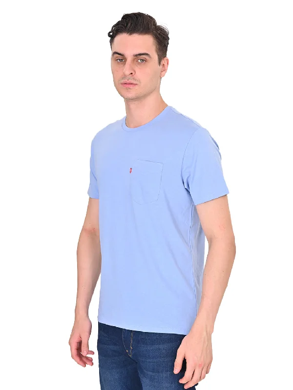 Men's Shirts for Beach OutingsMen's Solid Slim Fit T-shirt