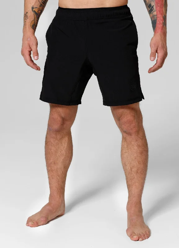 Men's Tailored Shirts for a Professional AppearanceSports shorts Performance Pro plus Inside Solid Black