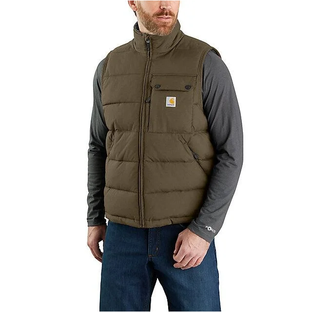 Men's Coats with ZippersMontana Loose Fit Insulated Vest - Tarmac