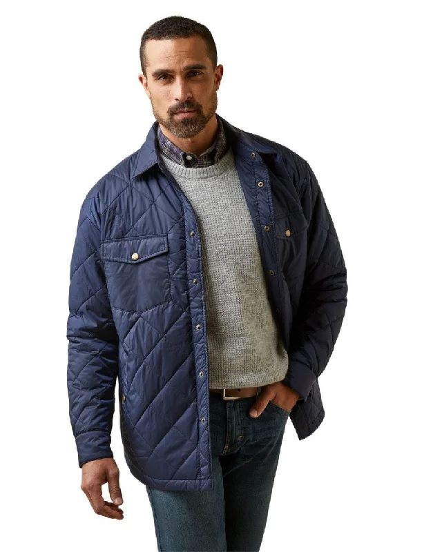 Men's Coats with Embroidered DetailsAriat Mens Stinson Shirt Jacket