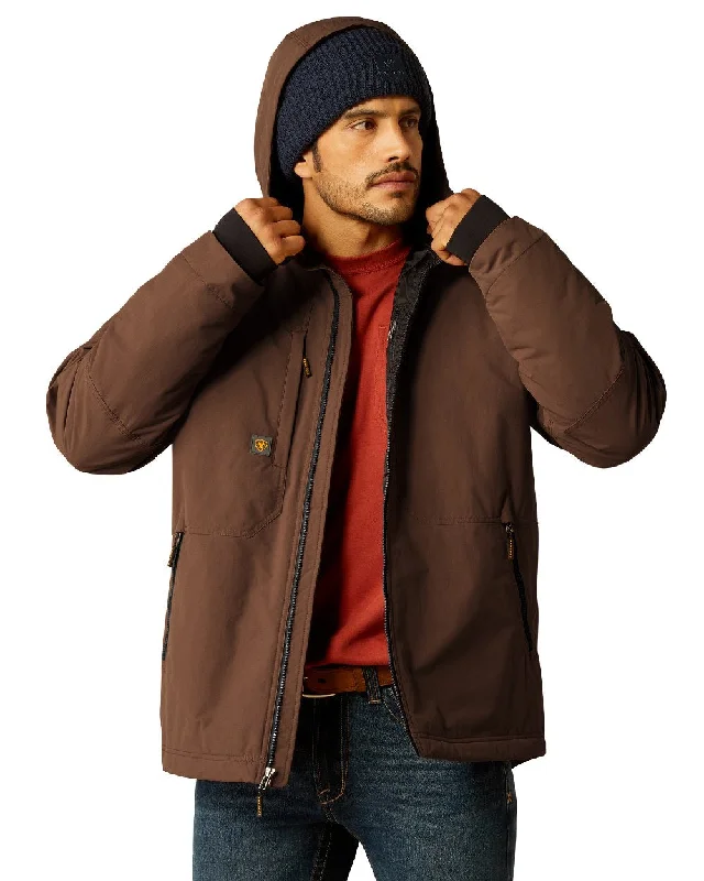 Men's Coats with Synthetic InsulationAriat Rebar Cordura Ripstop Insulated Jacket