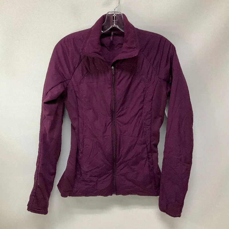 Practical Men's RaincoatsAthletic Jacket By Lululemon In Purple, Size: 6