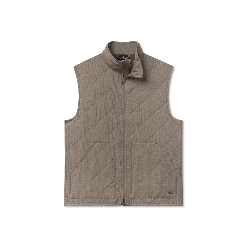 Men's Coats with Contrast StitchingBryson Ripstop Quilted Vest