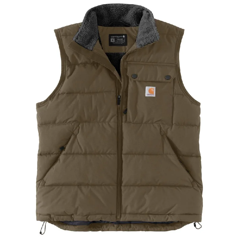 Men's Coats for City Wear'Carhartt' Men's Montana Loose Fit Insulated Vest - Tarmac